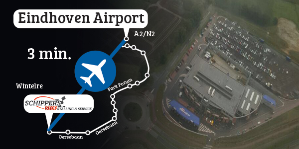 SchippersStop Overzicht Parkeerterrein