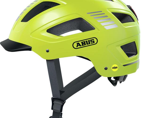 Abus Hyban 2.0 MIPS signal yellow M fiets helm