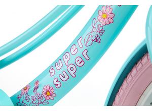 SuperSuper Lola 18inch mint-roze meisjes Transportfiets 4