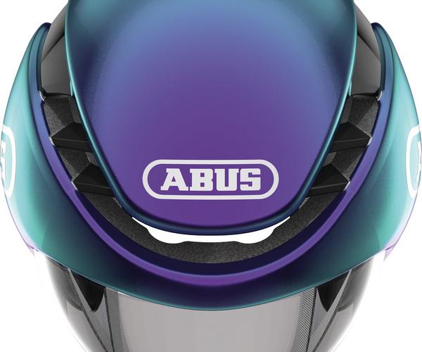 Abus GameChanger TT flipflop purple L race helm 2