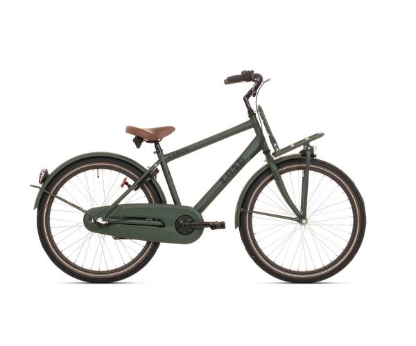 Bike Fun Load N3 24inch kaki green jongensfiets
