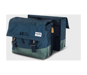 UP dubbele tas 40L recycled blauw/groen