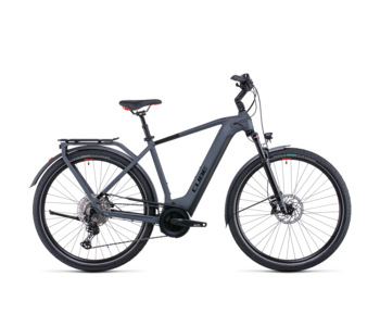 Cube Touring Hybrid Exc 500 Grey/red 2022 