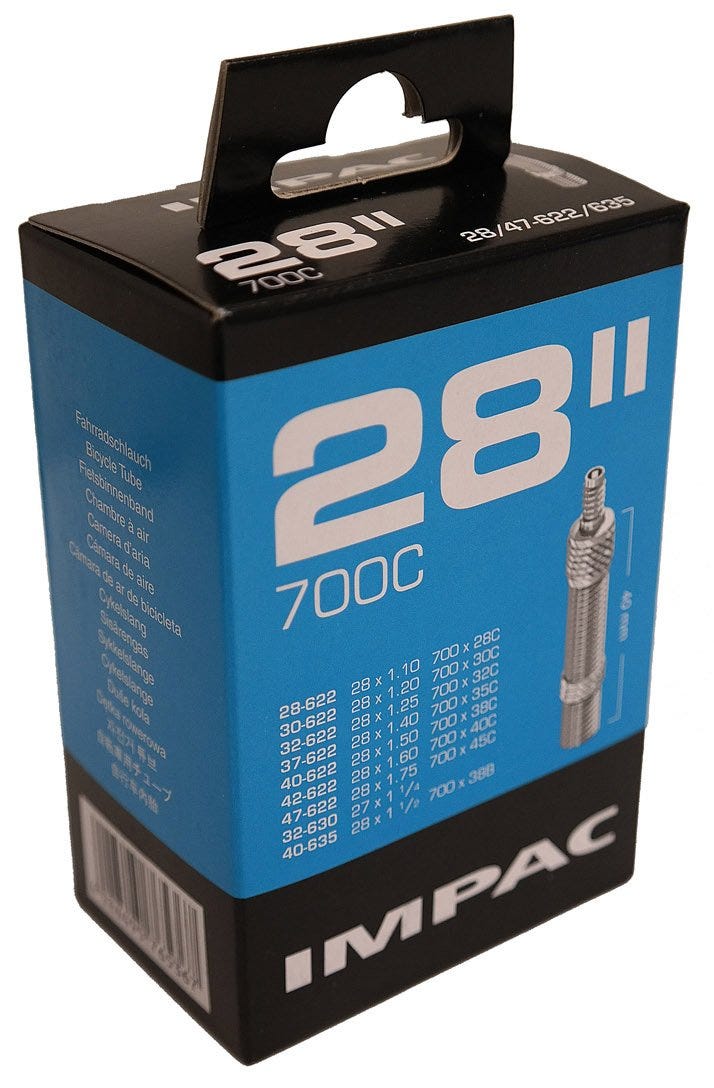 Impac bib sv 40mm frans 28 700x20-28c 20/28-622/63