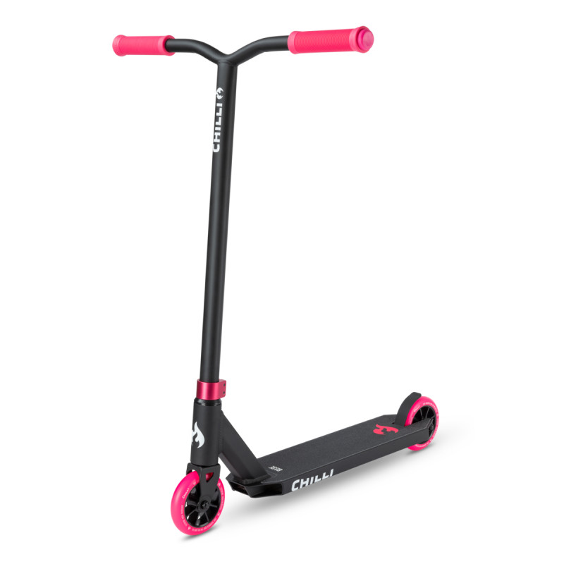 Chilli Base black-pink stuntstep
