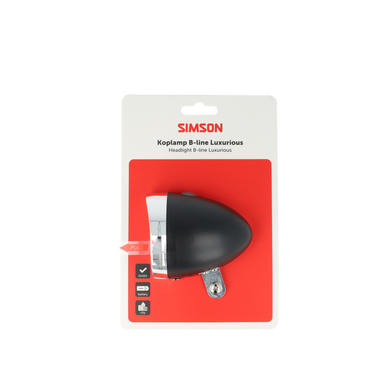 Simson Batterij koplamp Classic Luxurious