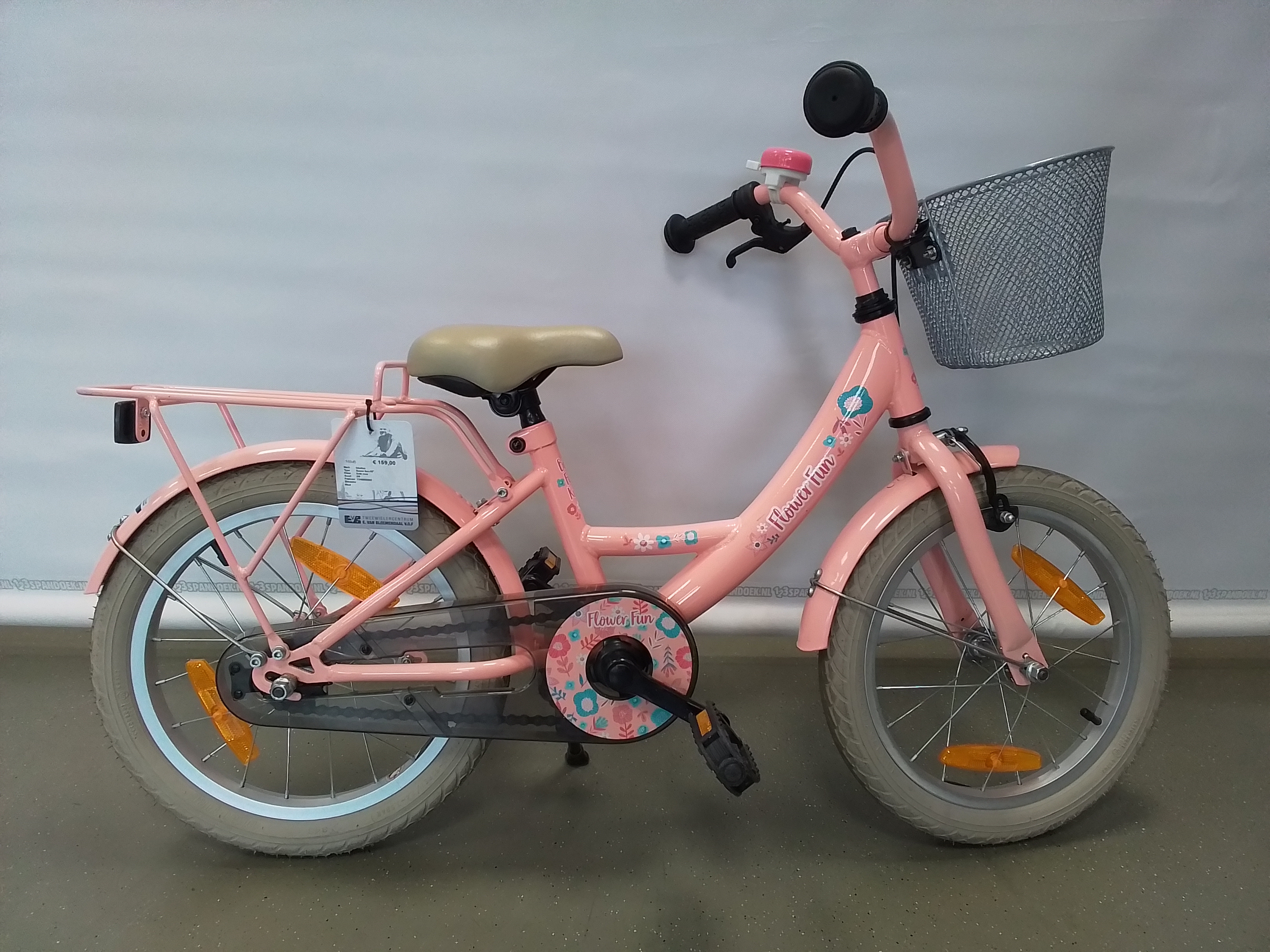 Bike fun Flower fun 16-inch 16845
