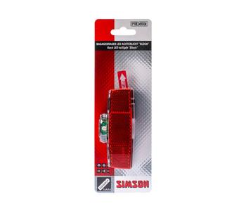 Simson achterlamp block led batterij drager