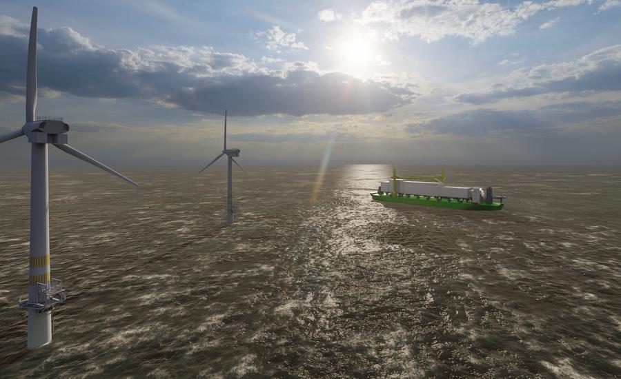 Three million Euro grant for Dutch industrial scale floating green hydrogen and ammonia project 