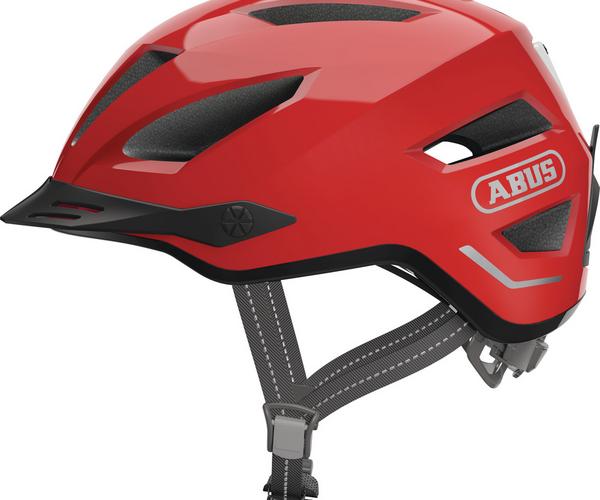 Abus Pedelec 2.0 S blaze red fiets helm