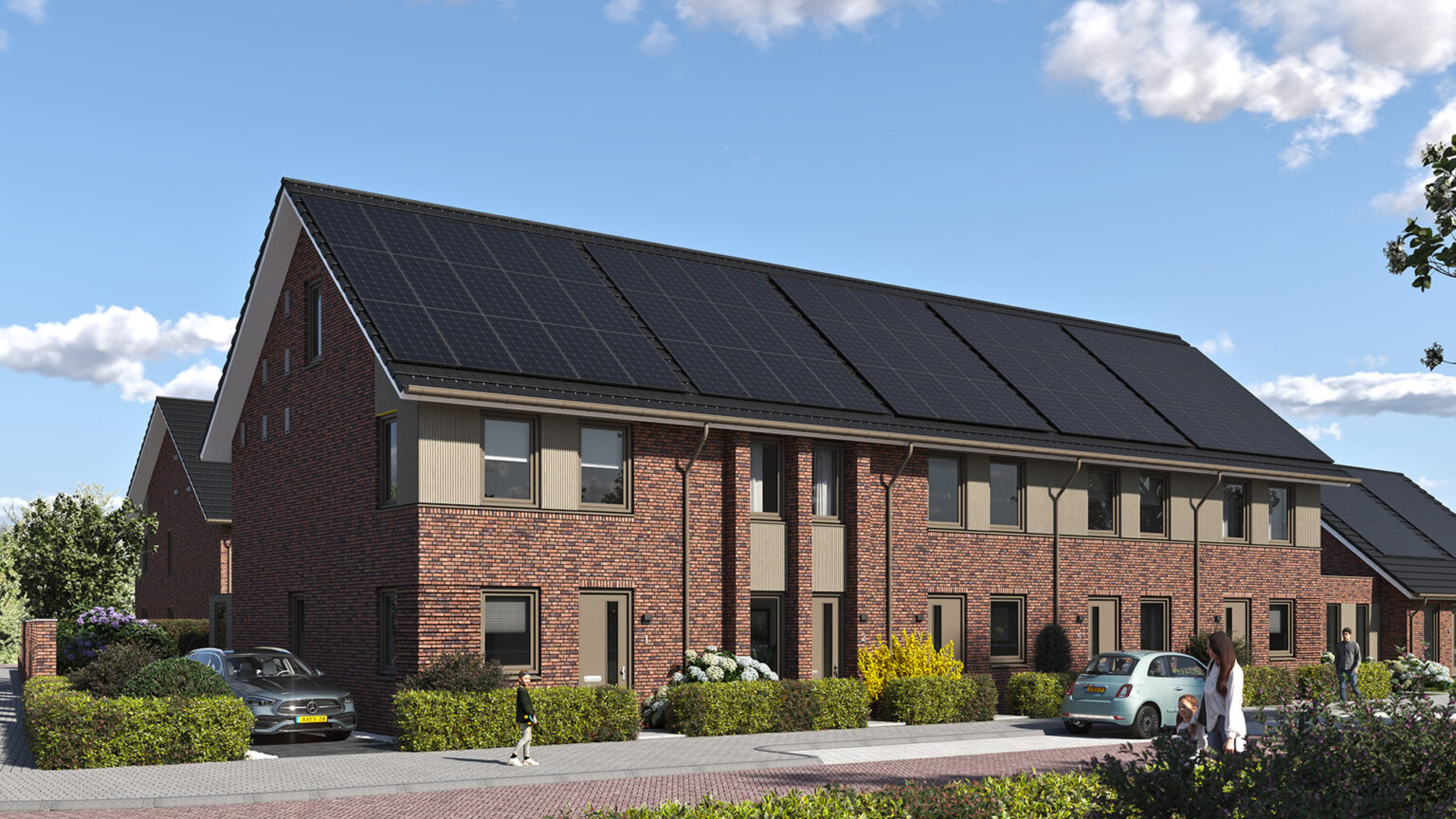 21 woningen Radiks Groenpoort Veenendaal (Kelderman Bouw)