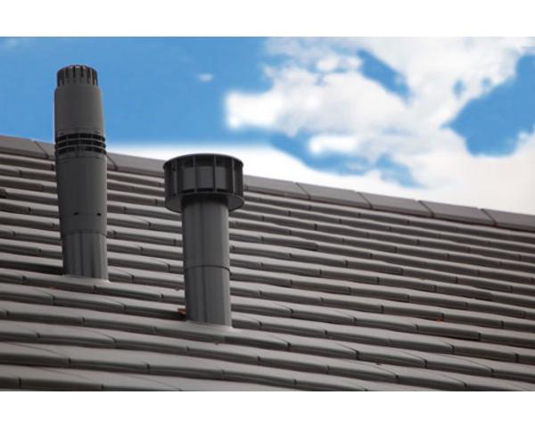 Stand-Up dakdoorvoer rookgasafvoer en ventilatie Design
