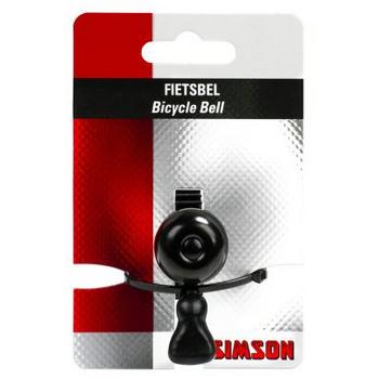 Fietsbel Simson Micro 23mm met rubber elastiek
