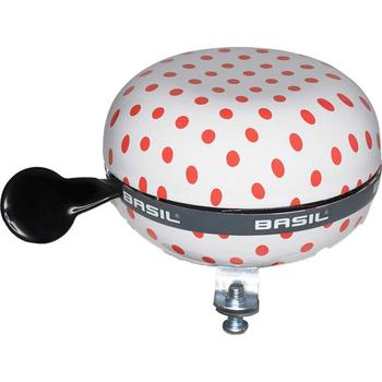 Bel Bas Ding Dong 80Mm Polkadot Wit/Rood