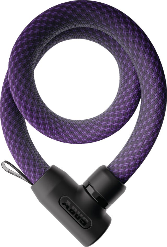 Abus kettingslot yarnit 4004k/110 midnight purple