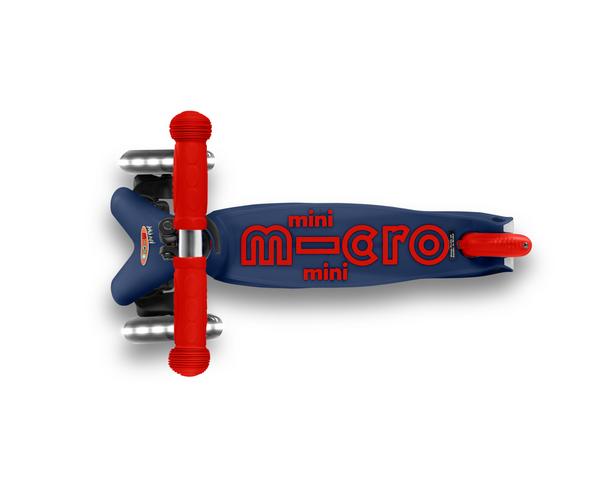 Mini Micro DeLuxe marineblauw-rood Led step 2