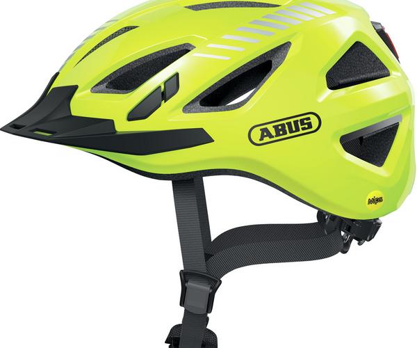 Abus Urban-I 3.0 MIPS signal yellow XL fiets helm