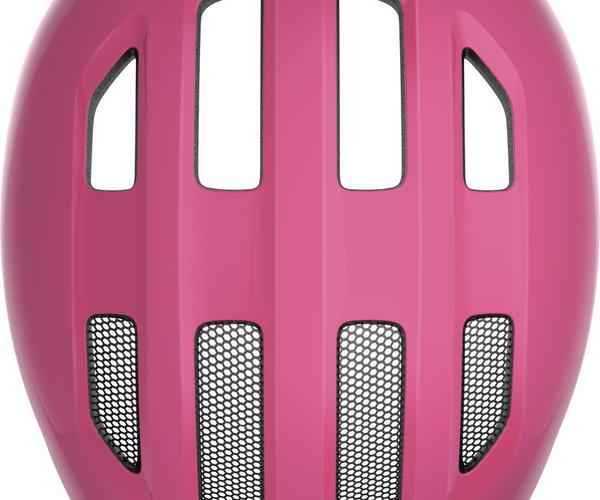 Abus Smiley 3.0 M shiny pink kinder helm 4