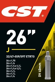 Cst bib 26x1.75-1 1/4 blitz 40mm 32/47-559/597 (dv