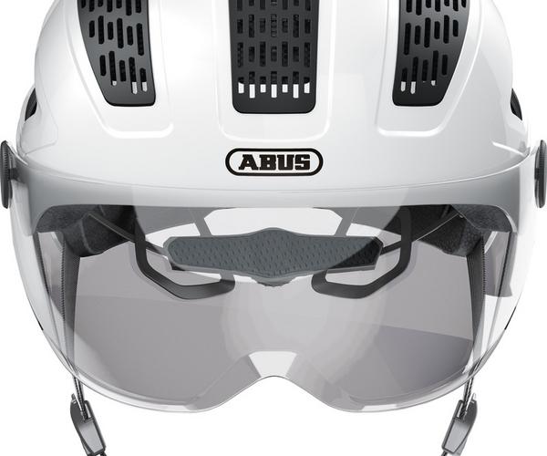 Abus Hyban 2.0 ACE L polar white fiets helm 2