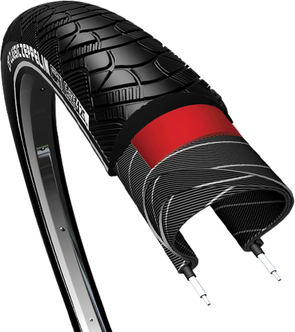 Cst bub 28x2.00 50-622 refl zeppelin xl zwart