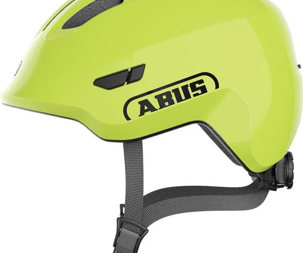 Abus Smiley 3.0 S shiny yellow kinder helm