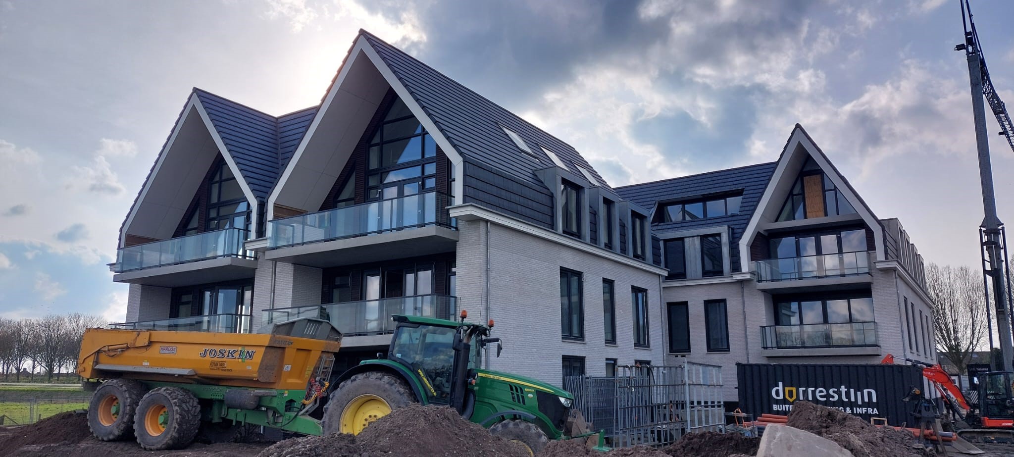 21 appartementen en 4 2^1 kap woningen Prinses Beatrixstraat Hedel (Bouwbedrijf J.G. Timmer)