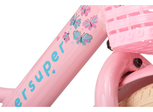 SuperSuper Little Miss 14inch roze meisjesfiets 5