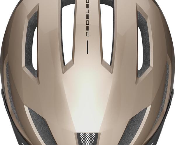 Abus Pedelec 2.0 S champagne gold fiets helm 4