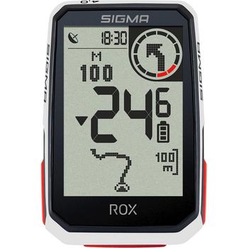 Sigma fietscomputer ROX 4.0 GPS White