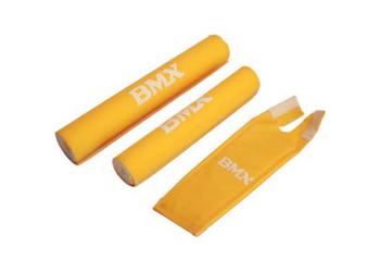 cross BMX padset geel