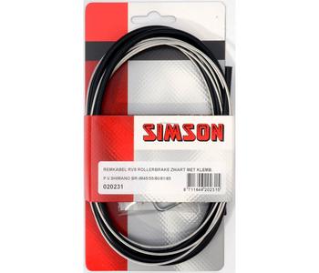 Simson remkabel Nexus Rollerbrake br-im85/81/55/45 zwart