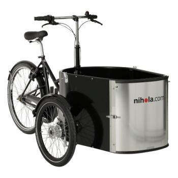 Nihola Family - Dog N8 ultra lage instap bakfiets Actie