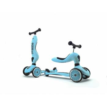 Scoot and Ride Highwaykick 1 blueberry Kickboard step