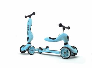Scoot and Ride Highwaykick 1 blueberry Kickboard step