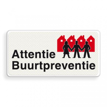 Verkeersbord RVV - L209 Attentie buurtpreventie