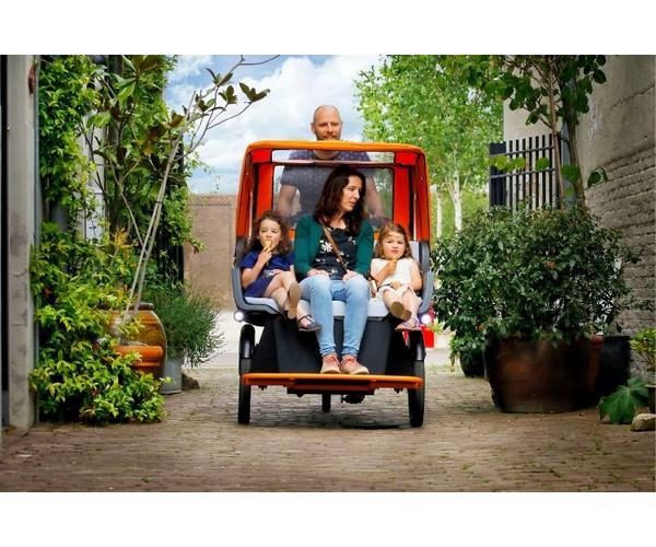 Van Raam Chat riksja Transportfiets met kinderen