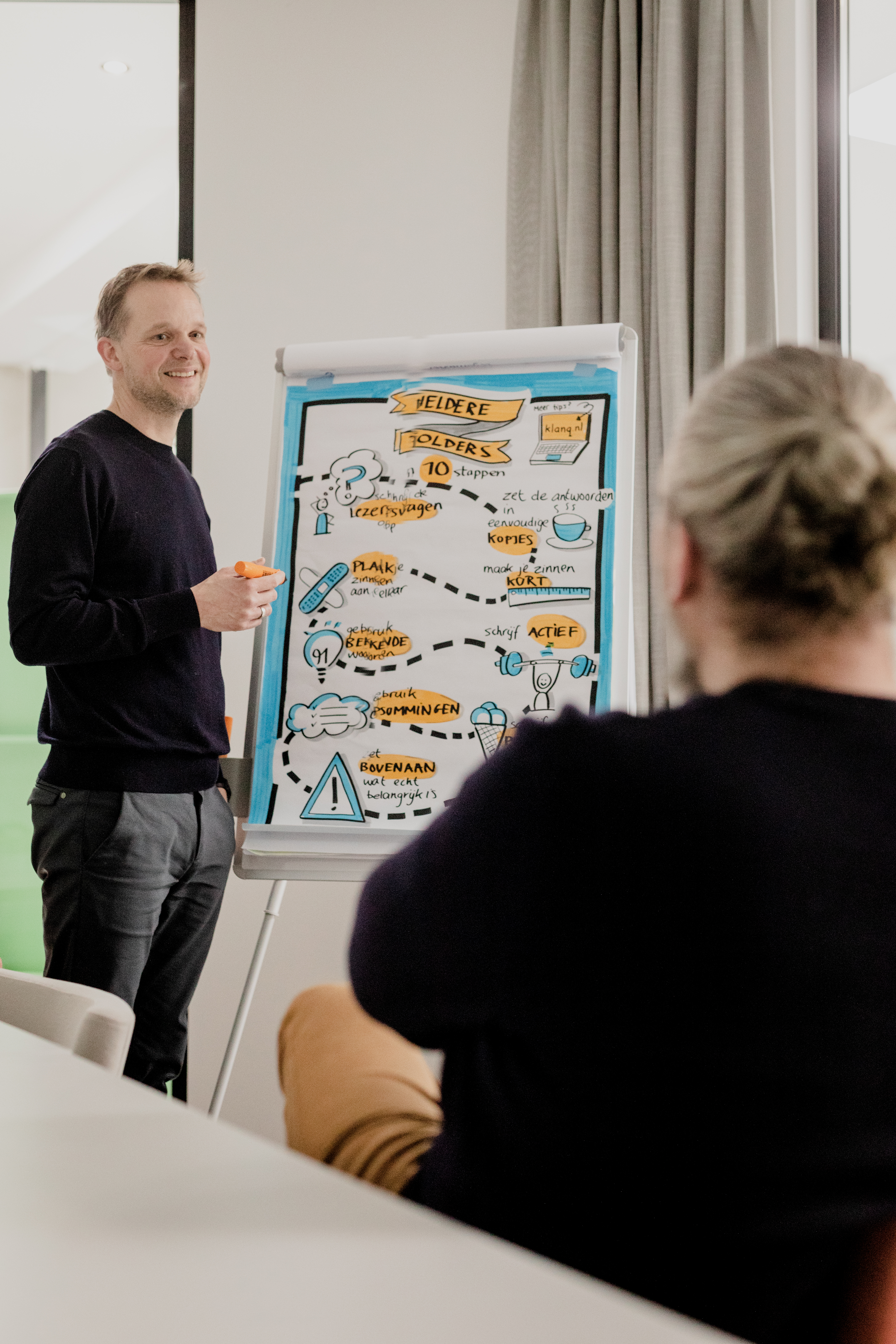 Trainer bij flip