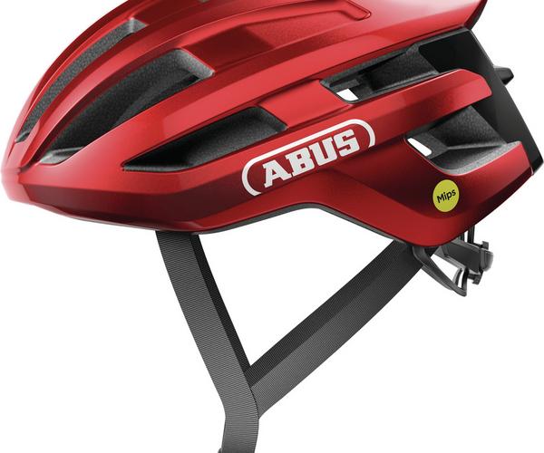 Abus PowerDome MIPS blaze red L race helm