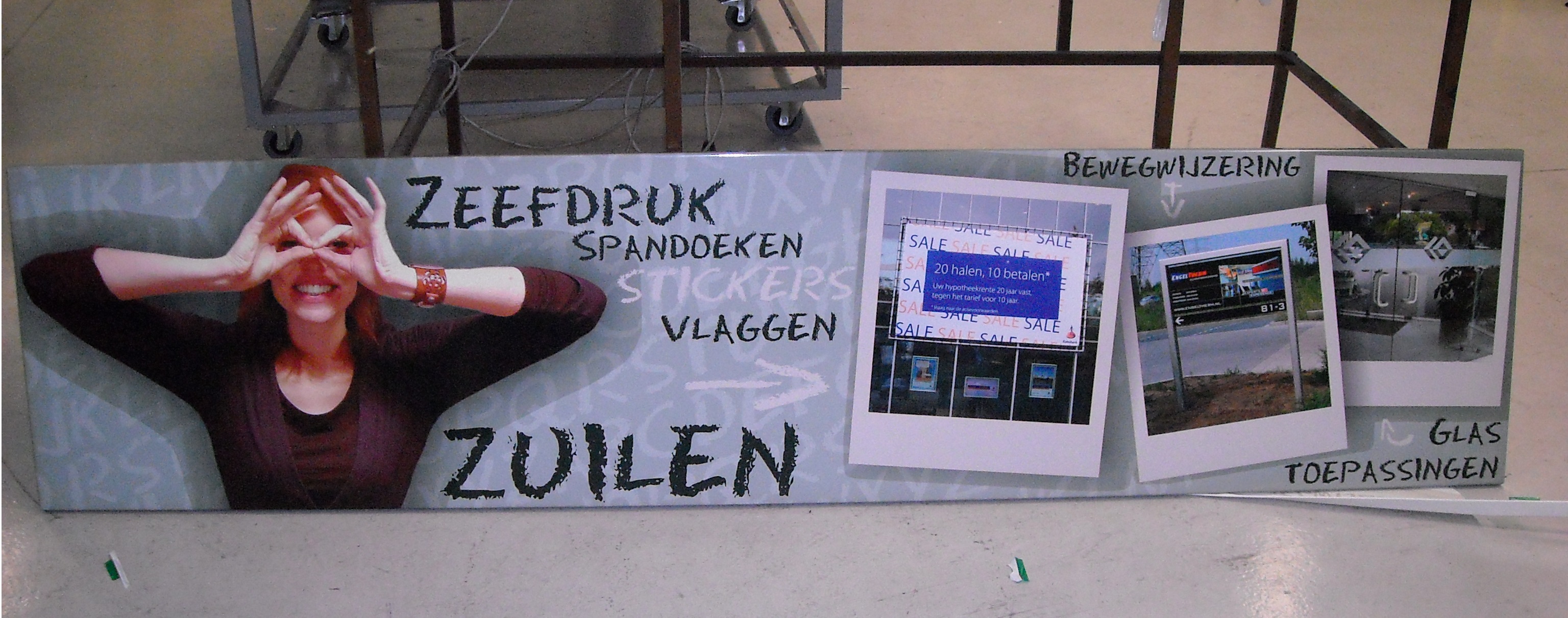 Reclameborden sublimatie 