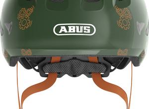 Abus Smiley 3.0 M green robo shiny kinder helm 2