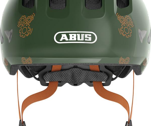 Abus Smiley 3.0 S green robo shiny kinder helm 2