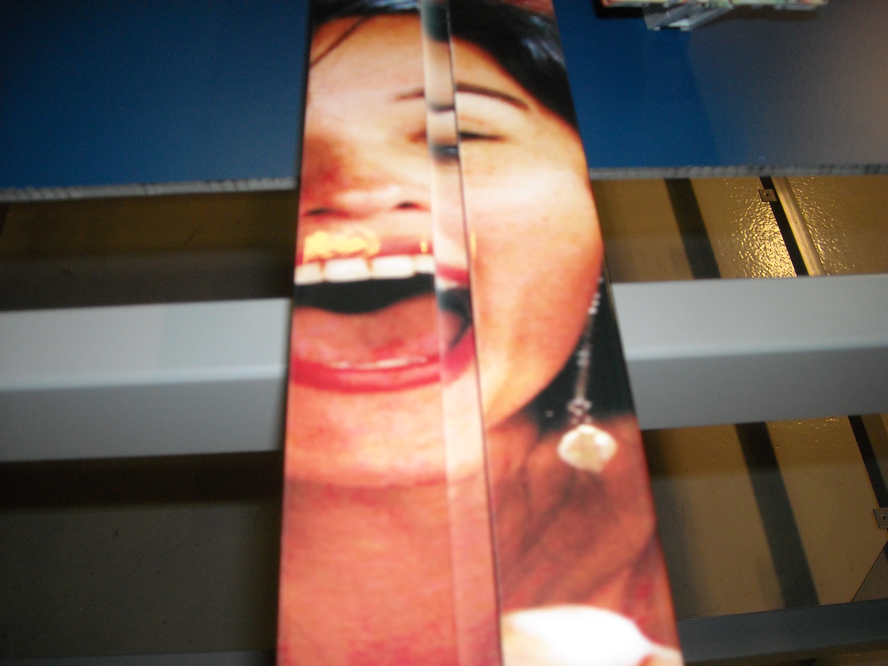 Bedrukte profielen 3D sublimatie afbeeldingen