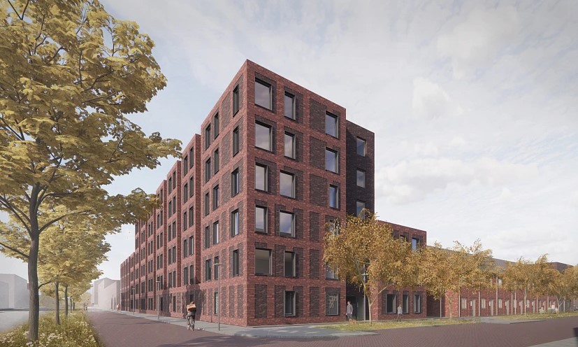 61 woningen Gashouderskwartier Arnhem (Kuiper Bouw en Ontwikkeling Arnhem)