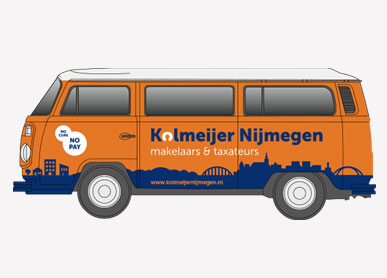 Autobelettering Kolmeijer Nijmegen