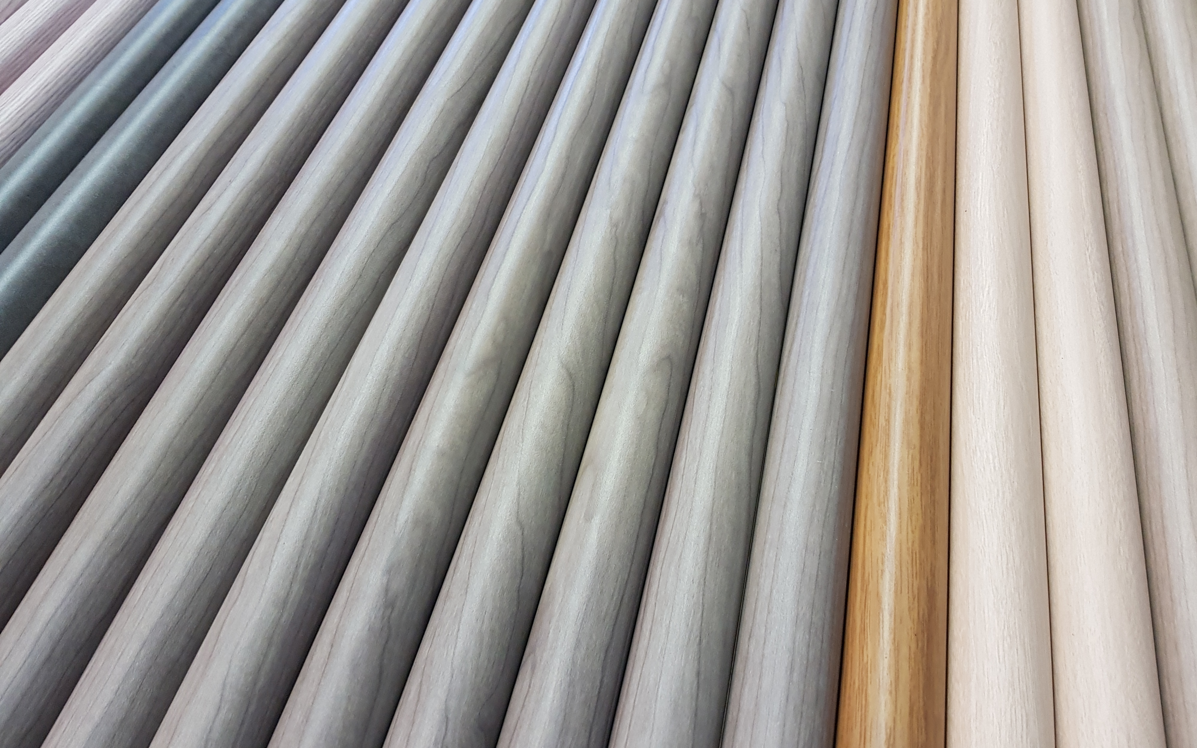 Houtstructuur sublimatie op profielen