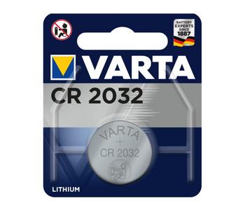 Varta batterij cr2032 lithium knoopcel blister (1)