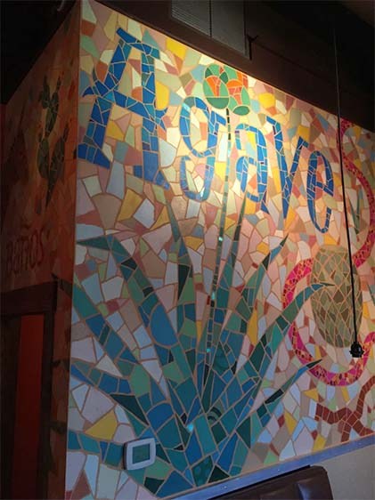 Wandpanelen mozaïek look 1