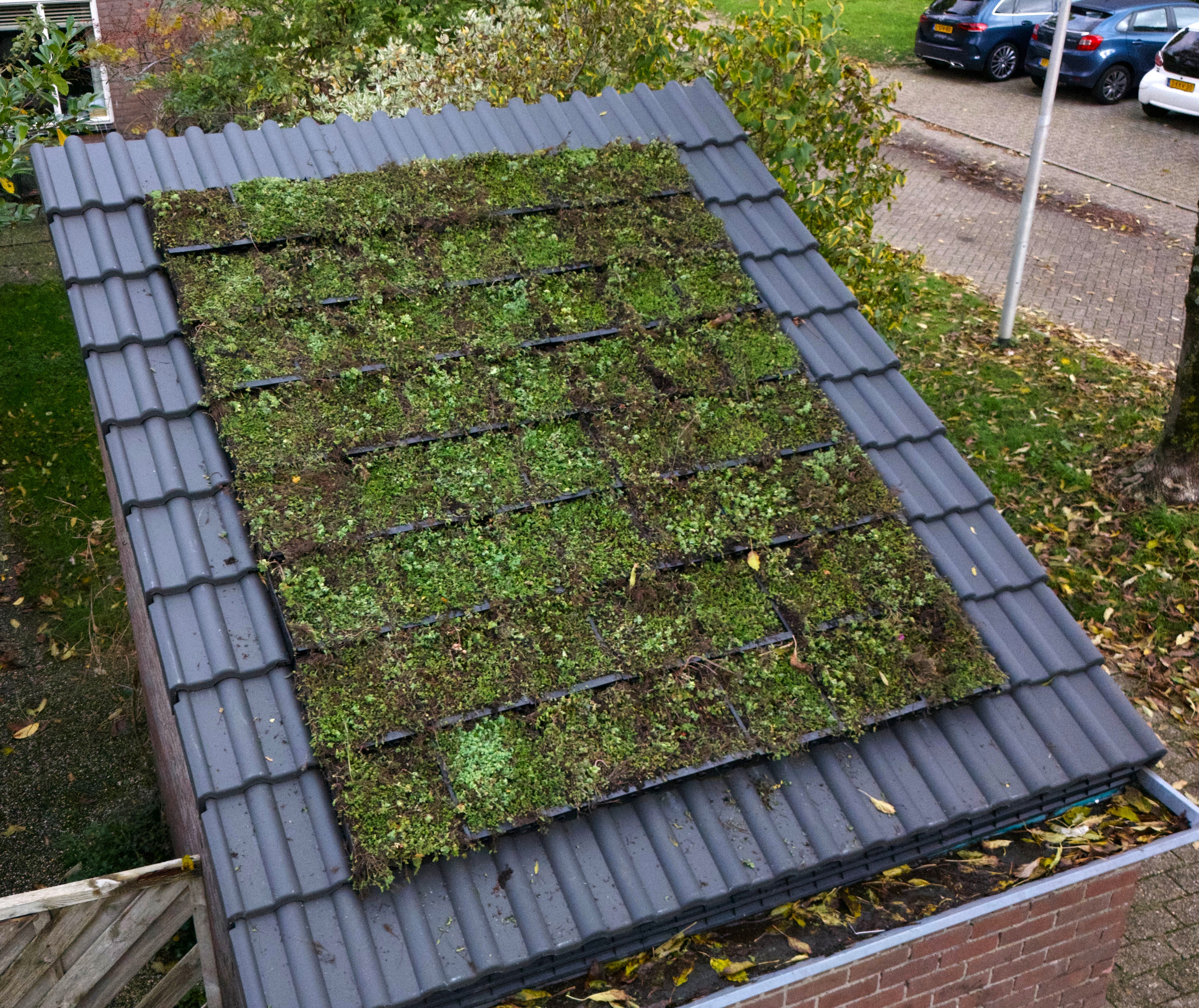 Houten verduurzaming 69 huurwoningen De Gilden (Zwitserloot Dak)