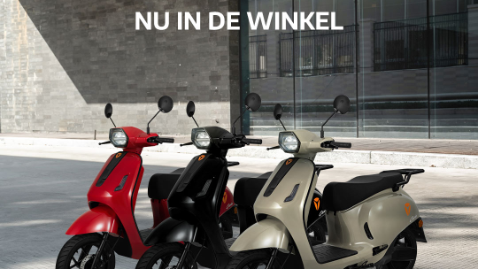YADEA, Ecooter, NIU, Piaggio, Sym Elektrische Scooters
